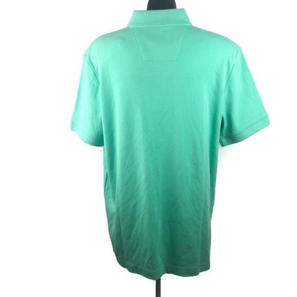 Nautica Men's Medium 100% cotton Spring Mint Short Sleeved Polo Golf Shi… - Picture 5 of 5